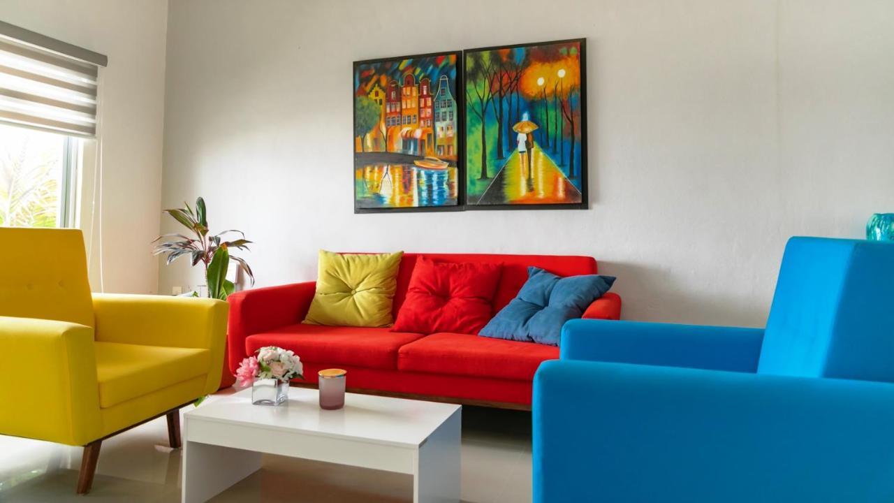 Confortable Casa En Cozumel, Condominio Con Vista Al Mar # 10 Eksteriør billede
