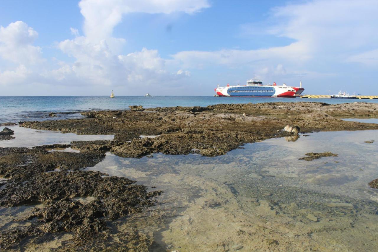Confortable Casa En Cozumel, Condominio Con Vista Al Mar # 10 Eksteriør billede